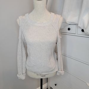 Hollister Cold Shoulder Sweater Sz XS